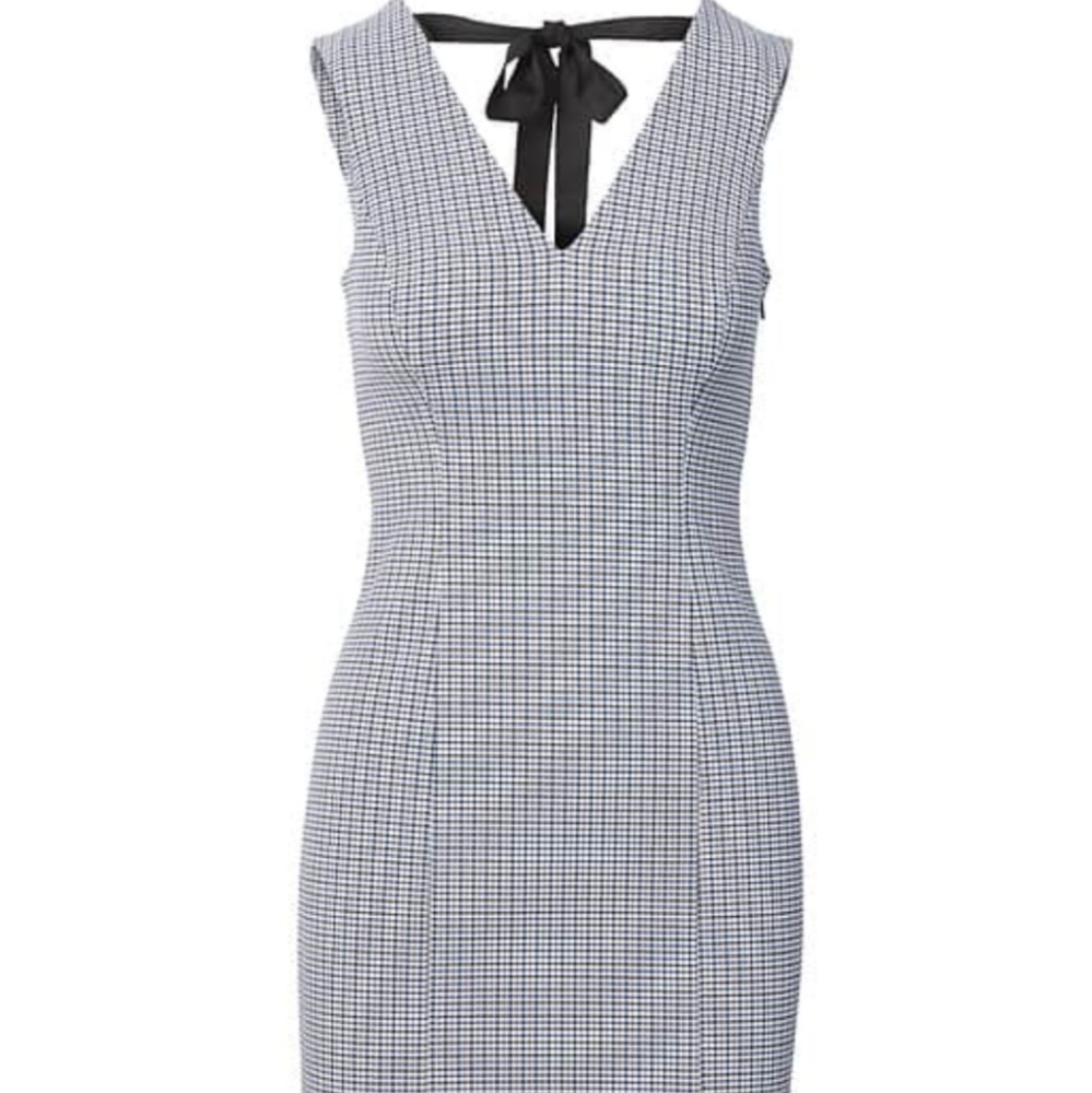Banana Republic Plaid Sheath Dress